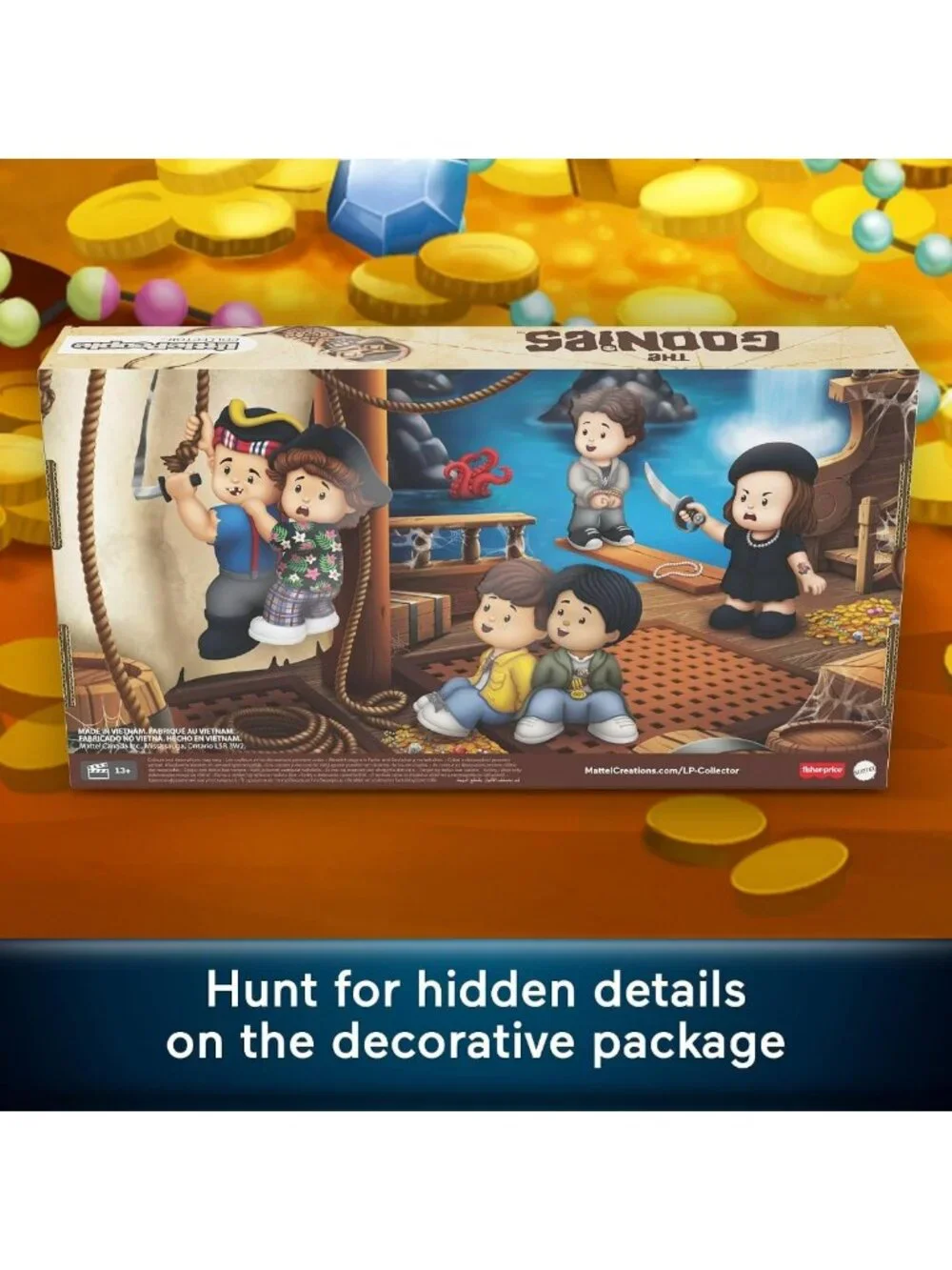 Collector's Edition Goonies Set - 5 Figures in Display Package for Movie Lovers